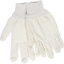 MCR Safety Large 12" Natural 24 Ounce Heavy Weight Cotton/Polyester/Terry Cloth Heat Resistant Gloves With 4" Knit Wrist Cuff And Straight Thumb