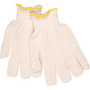 MCR Safety Small 8 3/4" Natural 16 Ounce Heavy Weight Terry Cloth/Cotton Heat Resistant Gloves With 2 1/2" Continuous Knit Wrist Cuff And Straight Thumb