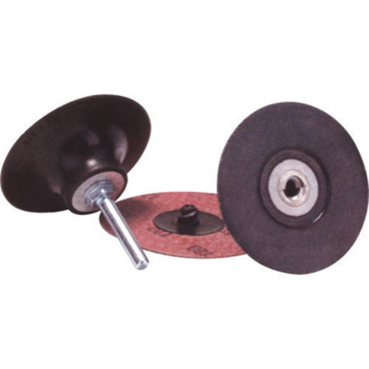 Grit Hard 1/4 Shank Merit Abrasotex Quick-Change Abrasive Disc Holder Pack of 1 Type II 20000 rpm 3 Diameter 