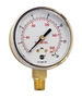 Miller® 2.5" Brass 60 psi Pressure Gauge