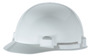 MSA White SmoothDome® Polyethylene Cap Style Hard Hat With Ratchet/4 Point Ratchet Suspension