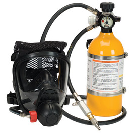 MSA Medium Aluminum/Nylon/Hycar PremAire® Cadet Escape Supplied Air Respirator