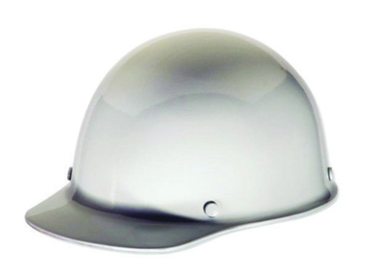 stribe klud bekymring Airgas - MSA454618 - MSA White Phenolic Cap Style Hard Hat With Pinlock/4  Point Pinlock Suspension