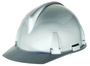 MSA White Topgard® Polycarbonate Cap Style Hard Hat With Pinlock/4 Point Pinlock Suspension
