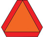 NMC™ 16" X 14" Orange .0045" Vinyl Slow Moving Vehicle Sign