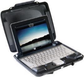 Pelican™ HardBack™ 11.11" X 7.92" X 1.63" Black ABS Case