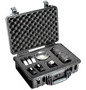 Pelican™ Protector® .66 cu ft Black Polypropylene Equipment Case