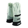 PIP® Size 10 Natural  Top Grain Goatskin Class 3 - 4 High Voltage Electrical Protector Linesmen Gloves With Gauntlet Cuff
