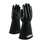 PIP® Size 10 Black NOVAX Natural Rubber Class 1 High Voltage Electrical Insulating Linesmen Gloves With Straight Cuff