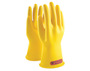 PIP® Size 10 Yellow NOVAX Natural Rubber Class 2 High Voltage Electrical Insulating Linesmen Gloves With Straight Cuff