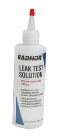 RADNOR™ 8 Ounce Bottle Clear Regular Temperature Leak Test Solution Liquid