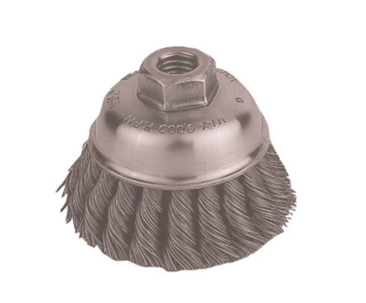 Advanced Tool Design Model ATD-8284 4 Knot Wire Cup Brush 