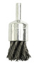 RADNOR™ 3/4" X 1/4" Carbon Steel Knot Wire Mounted End Brush