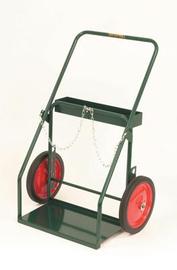 RADNOR® 2 Cylinder Cart With Semi Pneumatic Wheels And Continuous Handle