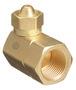 RADNOR™ CGA-200 X CGA-510 Brass Acetylene Cylinder Adapter