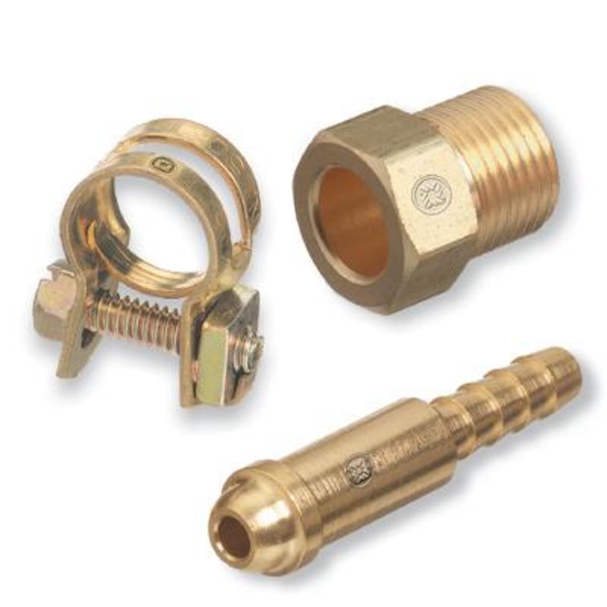 Argon Corgon Protection Gas Hose Fit with 1/4" RH Throw Nuts 