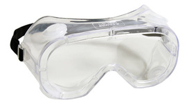RADNOR® Indirect Vent Chemical Splash Goggles With Clear Soft Frame And Clear Lens (Bulk Packaging)