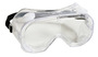 RADNOR® Indirect Vent Chemical Splash Goggles With Clear Soft Frame And Clear Anti-Fog Lens (Bulk Packaging)
