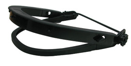 RADNOR™ Plastic Mounting Bracket With Rubber Band For Hard Hats