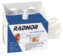 RADNOR™ Blue/White 5" X 8" Lens Cleaning Station (8 oz Bottle)