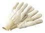 RADNOR™ White Ladies Standard Weight Cotton And Polyester Clute Cut General Purpose Gloves With Knit Wrist