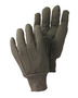 RADNOR™ Brown Standard Weight Cotton And Jersey Clute Cut General Purpose Gloves With Knit Wrist