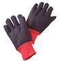 RADNOR™ Brown X-Large Standard Weight Cotton And Jersey And Polyester Clute Cut General Purpose Gloves With Knit Wrist