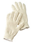 RADNOR™ Natural Ladies Heavy Weight Cotton And Polyester Seamless Knit General Purpose Gloves With Knit Wrist
