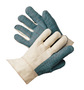 RADNOR™ Green/Natural Standard Weight Cotton Hot Mill Gloves With Band Top Wrist