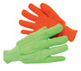 RADNOR™ Large Hi-Viz Orange 18 Oz Canvas/Cotton/Polyester Hot Mill Gloves With Knit Wrist