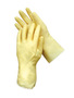 RADNOR™ Small Natural And Yellow 18 mil Latex Chemical Resistant Gloves