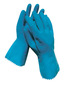 RADNOR™ Medium Blue 18 mil Latex Chemical Resistant Gloves