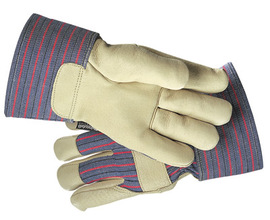 RADNOR™ X-Large Blue, Red And Natural Pigskin Thinsulate™ Lined Cold Weather Gloves