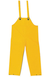 MCR Safety® Medium Yellow Classic .35 mm Polyester/PVC Overalls