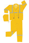 MCR Safety® X-Large Yellow Luminator™ .35 mm Polyester/PVC Suit