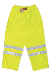 MCR Safety® Medium Hi-Viz Green Luminator™ Polyester/Polyurethane Pants