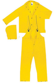 MCR Safety® X-Large Yellow PVC Suit