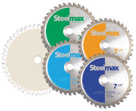 SteelMax® 12" X 1" 2000 RPM 60 TPI Tungsten CarbideTipped Metal Cutting Circular Saw Blade