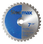 SteelMax® 7 1/4" X 5/16" X 20 mm 3500 RPM 36 TPI Tungsten Carbide Tipped Cutting Saw Blade (For Metal Cutting)