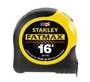 Stanley® FatMax® 1 1/4" X 16' Black And Yellow Tape Measure With Corrosion-Resistant End Hook