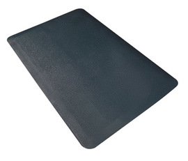 Superior Manufacturing 3' X 5' Black Rubber NoTrax® Pebble Trax® Anti Fatigue Floor Mat
