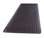 Superior Manufacturing 3' X 12' Black PVC NoTrax® Diamond Stat™ Anti Fatigue Floor Mat