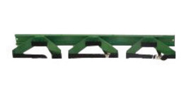 Saf-T-Cart Steel 3 Wall Bracket