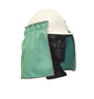Stanco Safety Products™ 12" X 29" Green Cotton Flame Resistant Neck Protector Shroud With Elastic Band Closure
