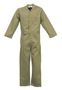 Stanco Safety Products™ Medium Short Tan Indura® Flame Resistant Coveralls With Front Zipper Closure