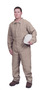 Stanco Safety Products™ Medium Tan UltraSoft®/Indura® Flame Resistant Coveralls With Front Zipper Closure