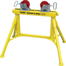 Sumner Manufacturing Company Adjust-A-Roll™ ST-701 Pipe Stand, 24 in X 31 in X 23 in, 1/2 in - 36 in Pipe Capacity, 2000 lb Load Capacity