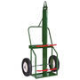 Sumner Manufacturing Company 1 Cylinder Cart With Flat Free Wheels And Curved Handle
