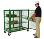 Sumner Manufacturing Company Stor Mac 58" X 33 3/4" X 63 1/4" Steel Mesh Security Storage Chest With (4) 6" Caster