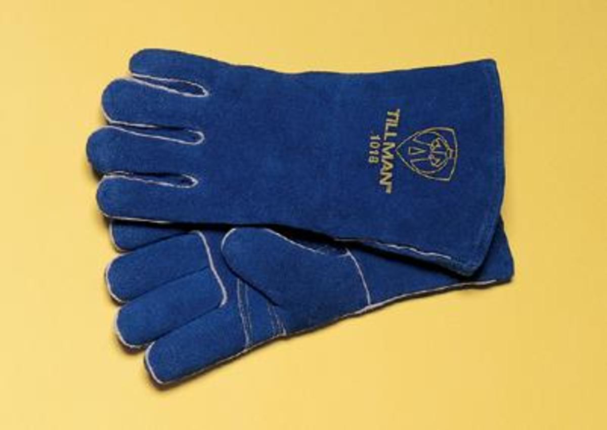 Blue Tillman 1250XL Welding Gloves Cowhide with cotton/foam lining X-Large 